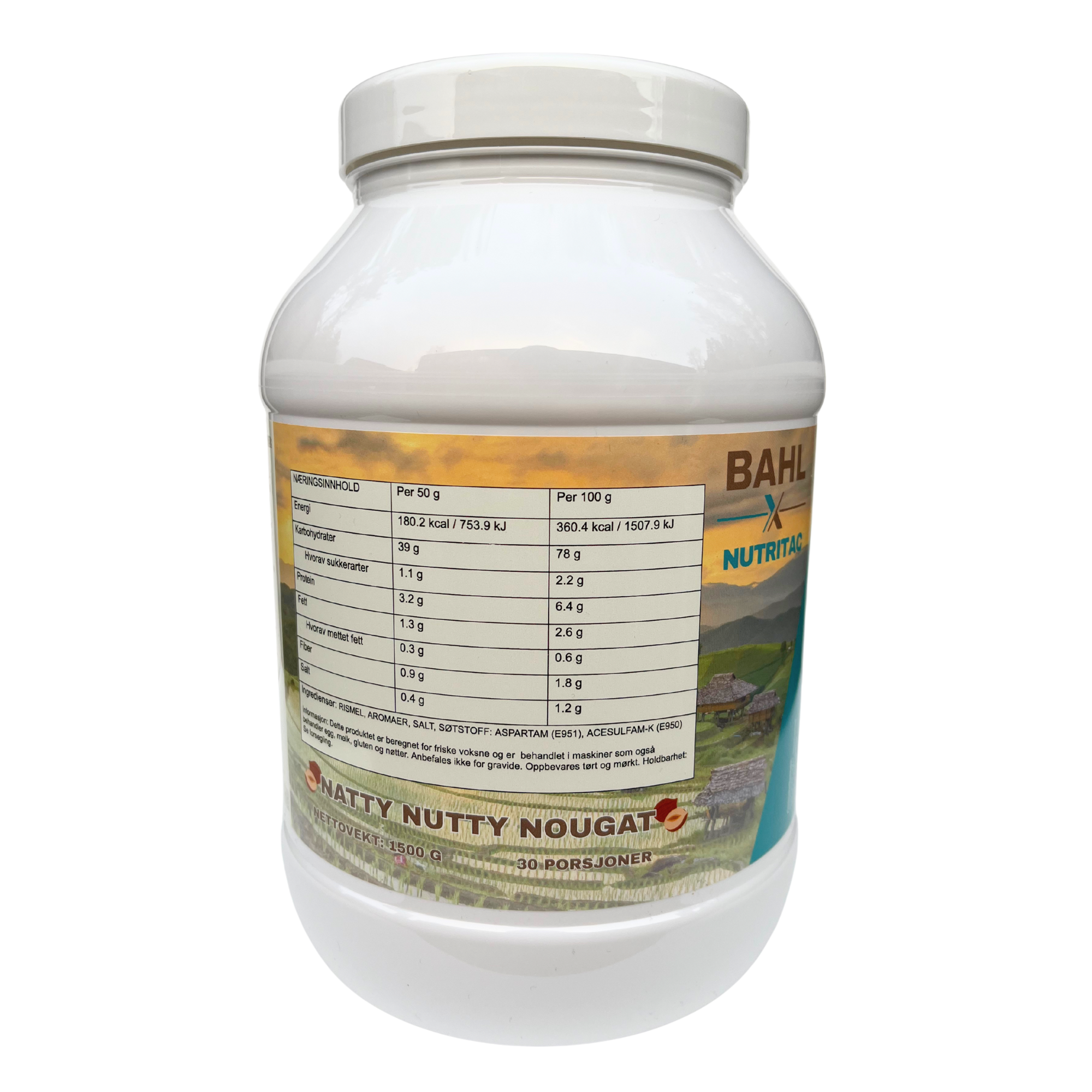 Cream of Rice NutriTac X Bahl Natty Nutty Nougat Flavour