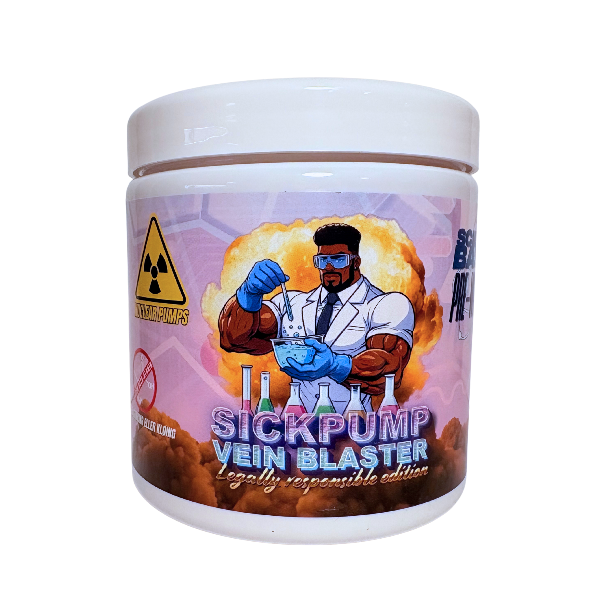 SickPump VeinBlaster Pre-Workout Megarexic Mango Flavour