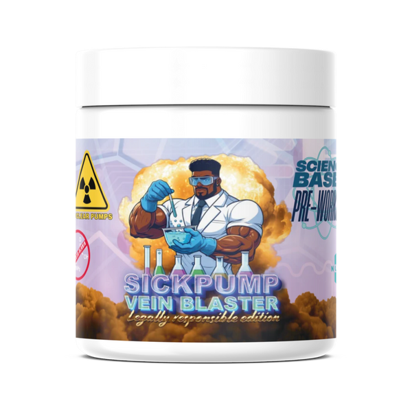 SickPump VeinBlaster Pre-Workout Megarexic Mango Flavour