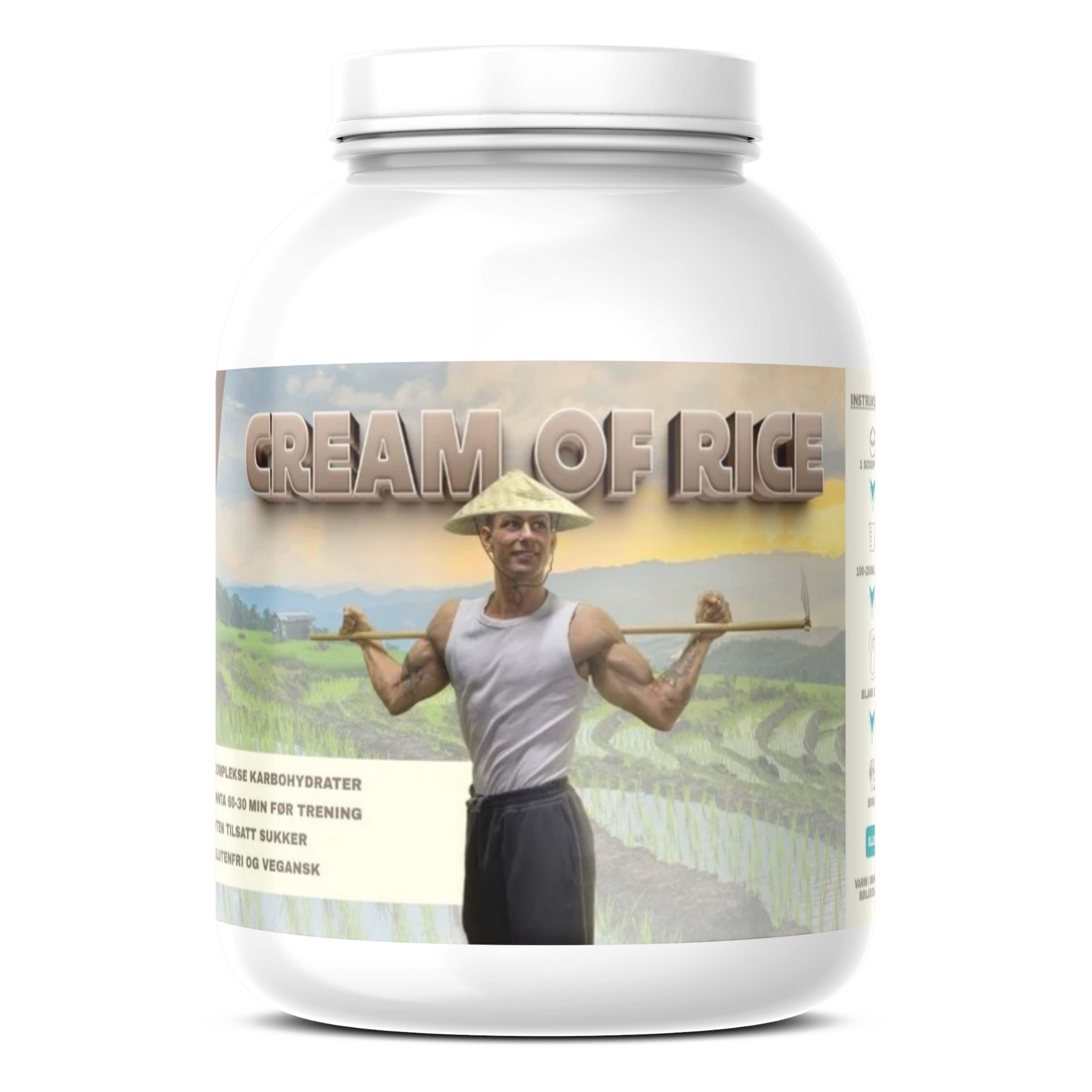 Cream of Rice NutriTac X Bahl Natty Nutty Nougat Flavour