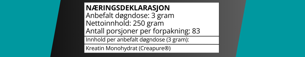 Bare Kreatin Monohydrat (Creapure®)